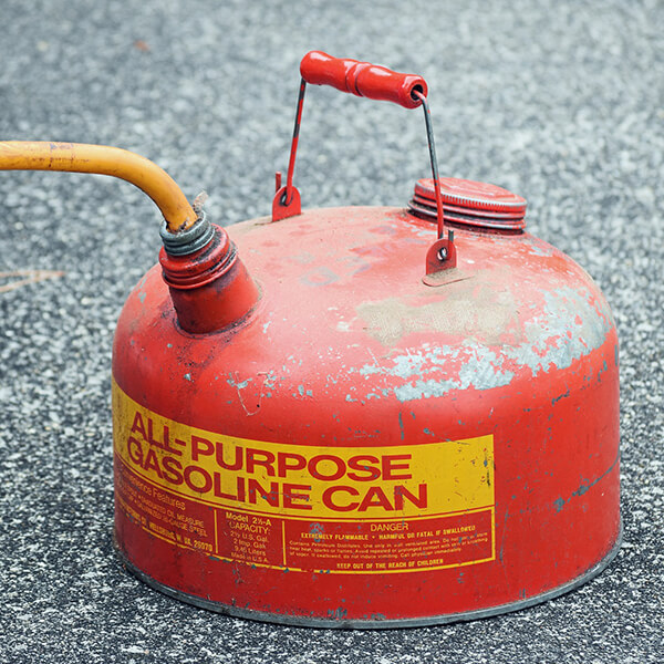 gasoline can
