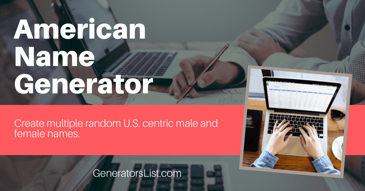 American Name Generator