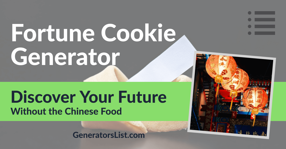 Fortune Cookie Generator Generators List fortune-cookie-generator-generators-list