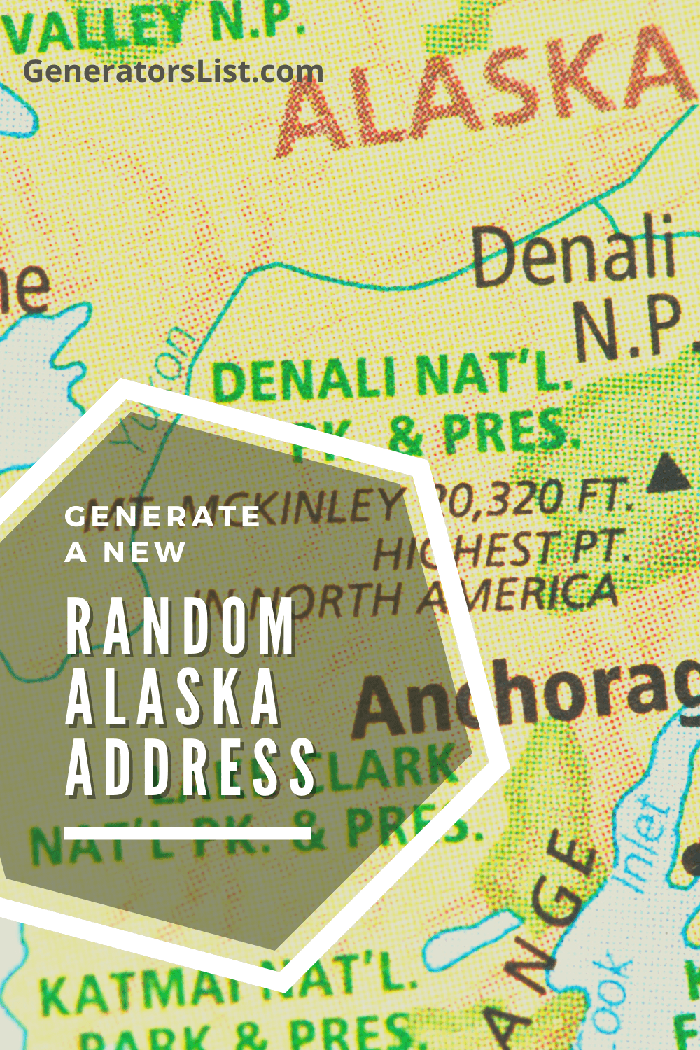 Random Alaska Address Generators List