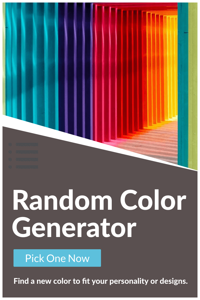 Random Color Generator - Generators List