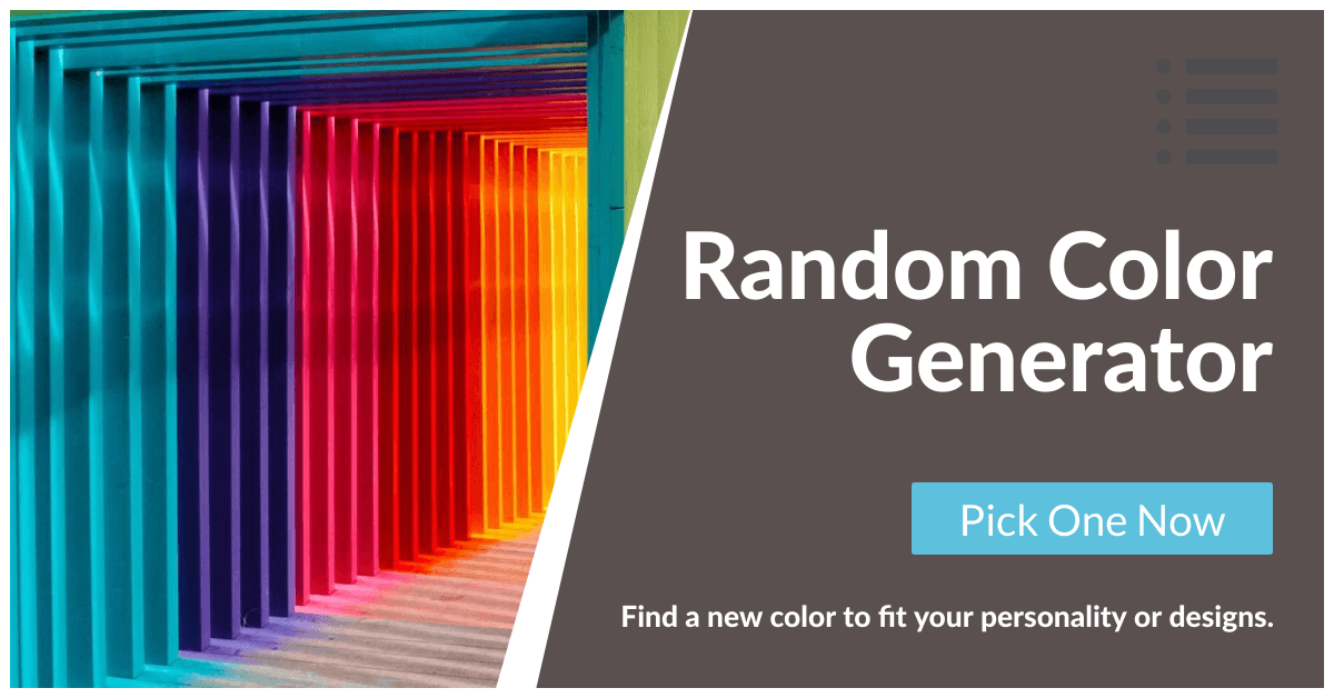 Random Color Generator - Generators List
