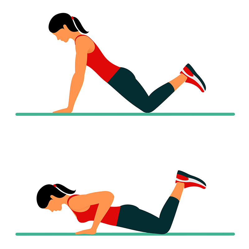 Knee Pushup